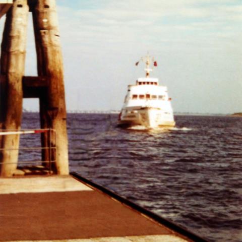 Schiffsanleger Wittenbergener Strand, Hamburg-Rissen, Anno 1977 Schiffsanleger Wittenbergener Strand, Hamburg-Rissen, Anno 1977