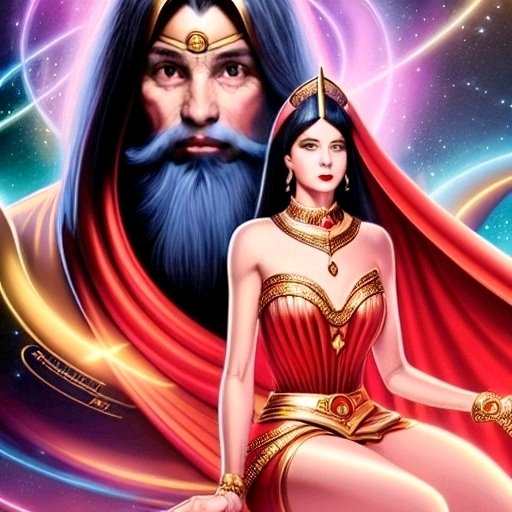 Guru 'Juri' und Groguru 'Doris Newton'